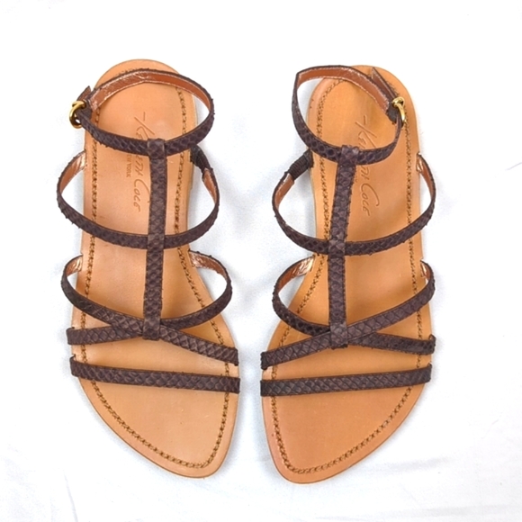 🆕🌿KENNETH COLE NEW YORK GLADIATOR SANDALS🌿 - Picture 3 of 17